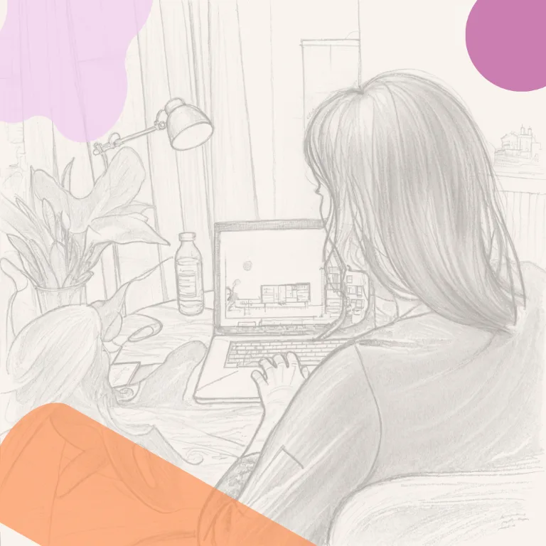 Illustration : inventaire des meubles sur ordinateur