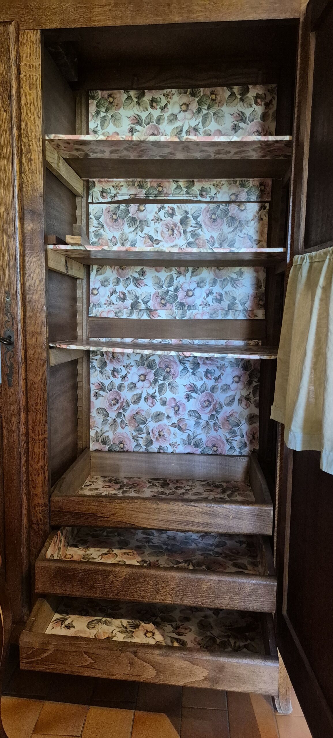 Armoire chêne massif - Style Louis XV rustique - début XXe – Image 7