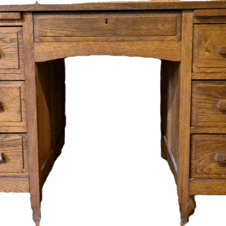 Bureau chêne massif - début XXe - type notaire