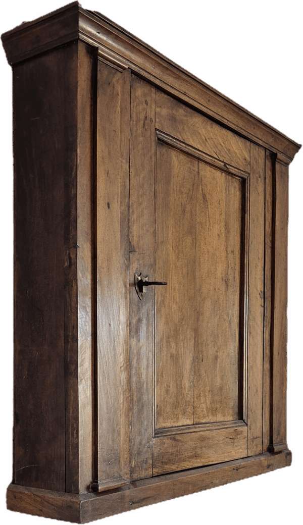 Petite armoire murale en noyer - XIXe